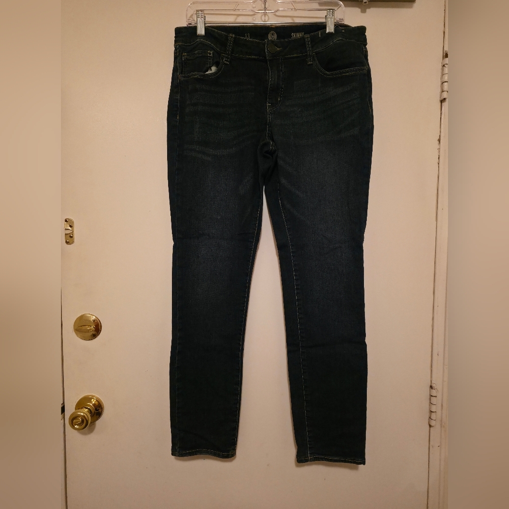 SO Women's Dark Blue Skinny Jeans